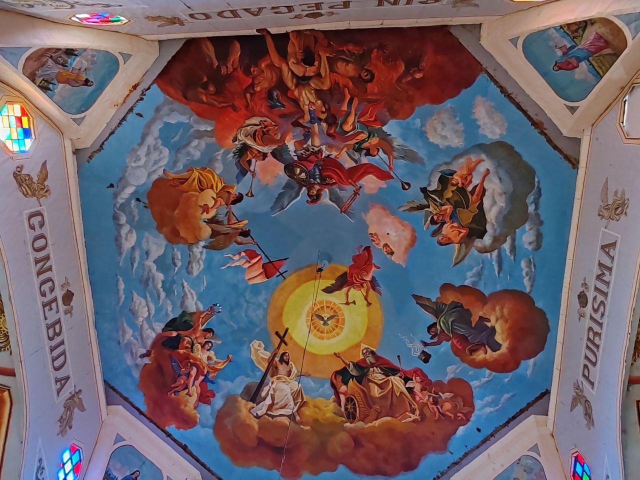 Потолочная роспись в Baclayon Church